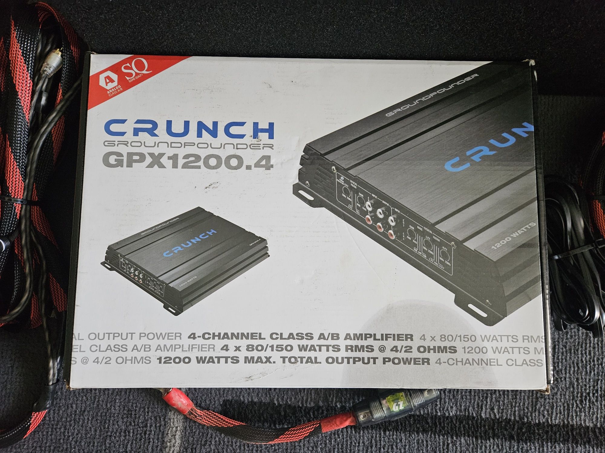 Усилвател CHRUNCH GPX1200.4