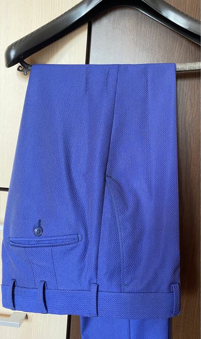 Costum albastru, 3 piese