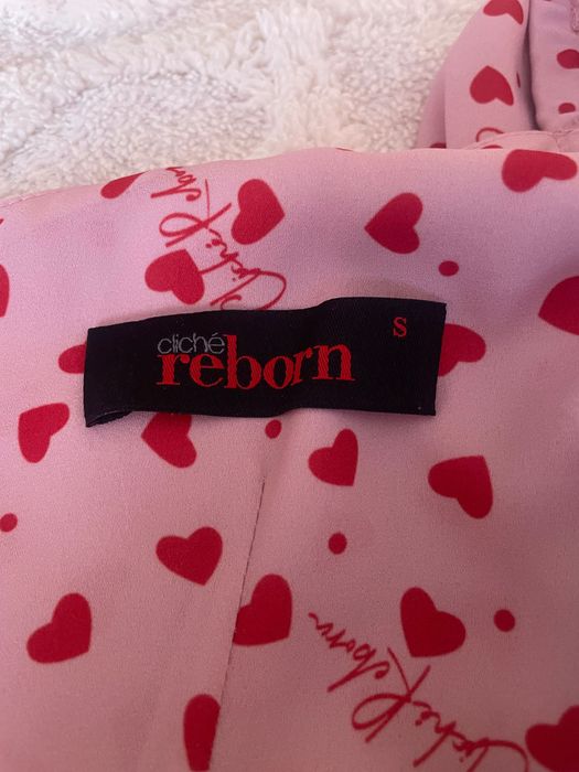 Рокля Cliche в розово на сърчица