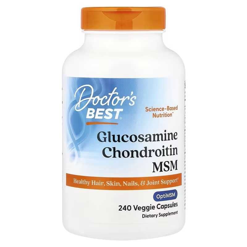 Doctor's Doctors Best Glucosamin Chondroitin MSM глюкозамин хондроитин