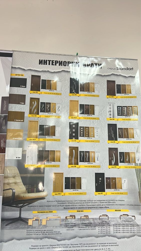 Интериорни врати промоции Наличност