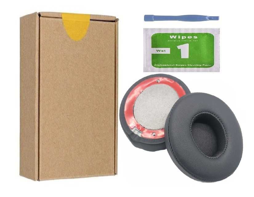 Set 2 bureti pentru casti Beats Solo 3 / 2 On-Ear, Spuma cu memorie