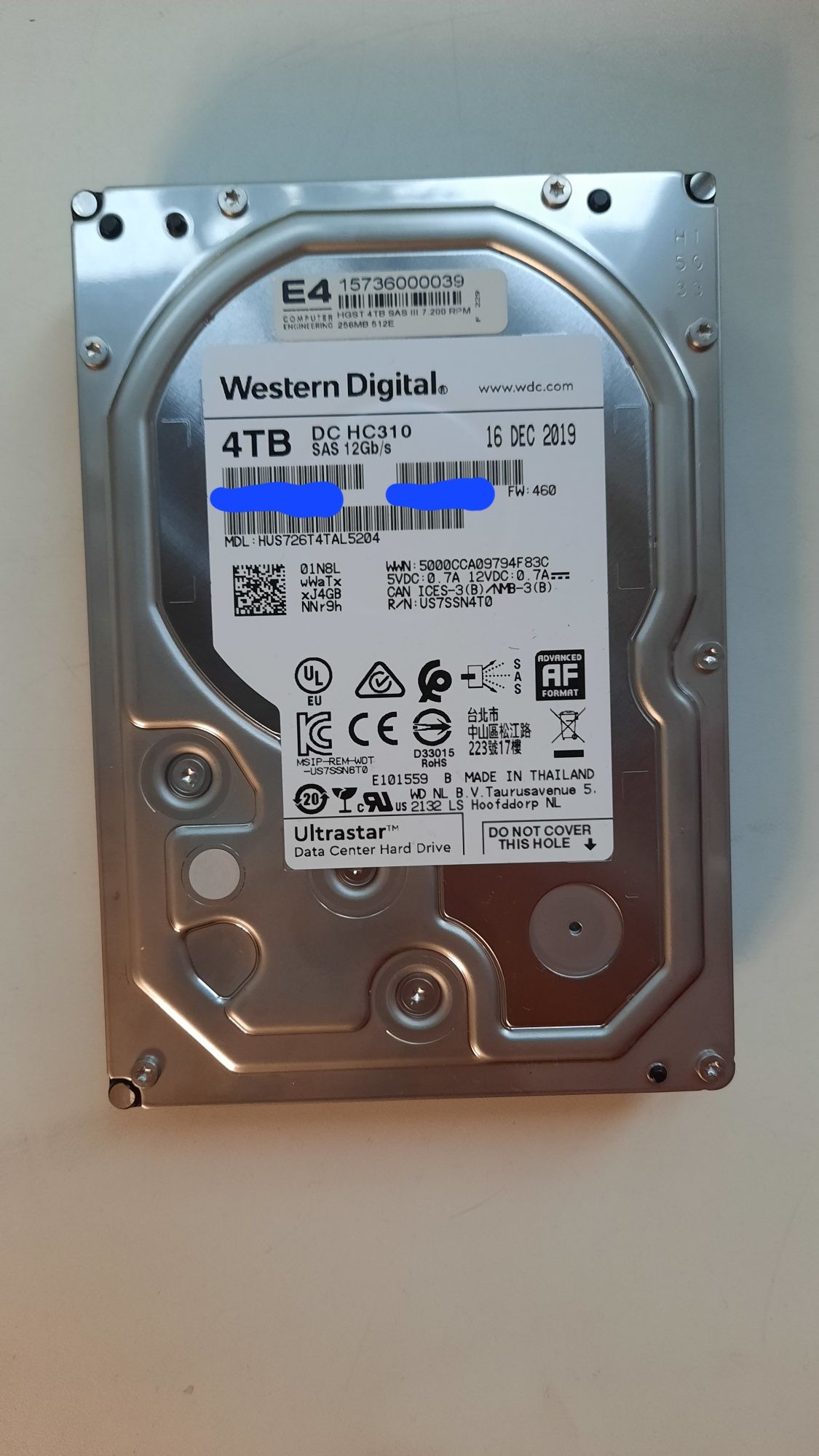 Жесткий диск HDD 4Tb