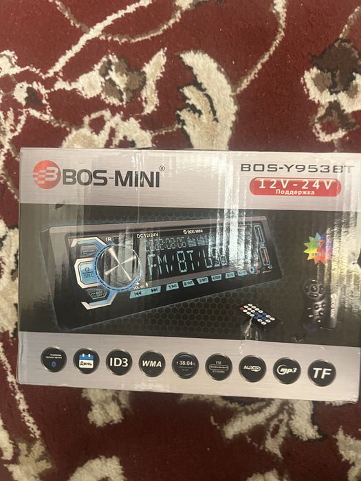 Bos mini bos-y953bt magnitafon магнитола