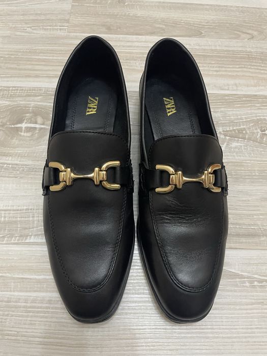 Туфли женские кожаные Zara
