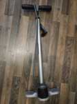 Pompa bicicleta de picior BTWIN Decathlon Clever 7000, valva Schrader