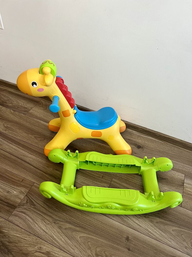 Balansoar 2 in 1 Fisher Price-Giraffe