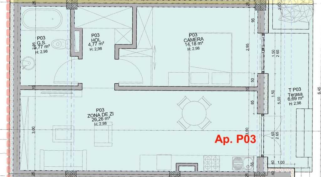 Apartament ultracentral cu dublă utilizare - locuință/spațiu comercial
