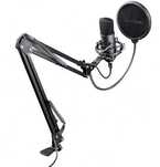 Microfon stand Trust Emita Plus GXT252, cardioid, ajustabil