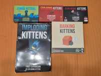 Set Exploding Kittens + 5 variante / expansiuni