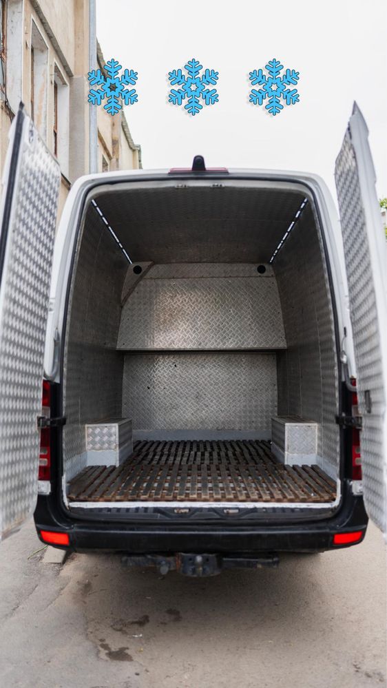 Vand Mercedes Sprinter 319 XXL 6+1 locuri autoutilitara AC+izolata