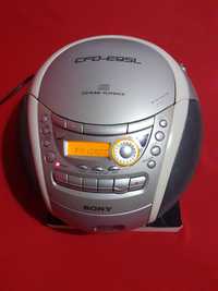 Radio CD-Player Casette-Recorder Stereo Sony CFD-E95L