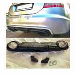 Дифузьор задна броня audi a6 c6 rs6 s6 ауди спойлер рс6 А6