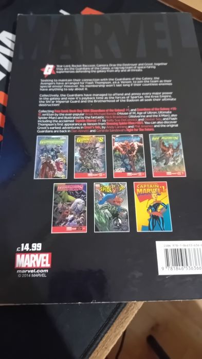 Комикси Marvel Deadpool и Guardians of the Galaxy