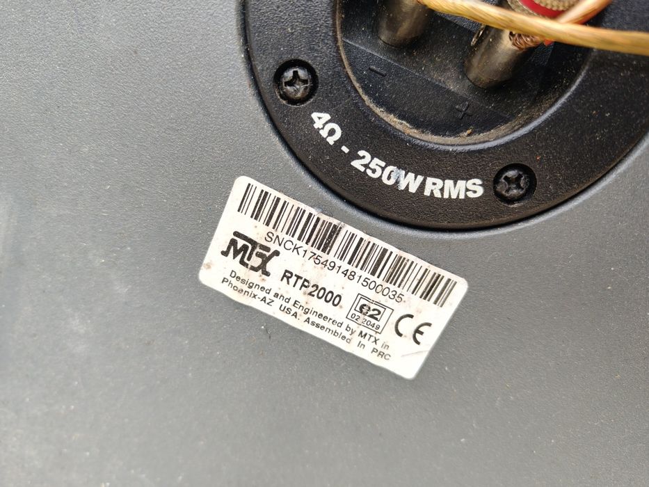 Subwoofer+statie mtx