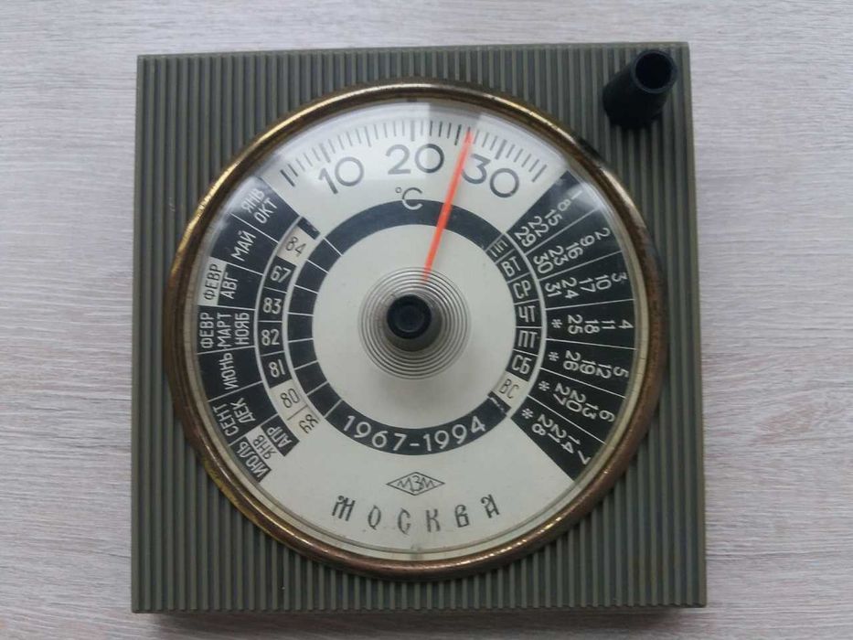 Продам календарь-термометр «Москва»