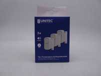 Unitec 3 x Alarme cu contact magnetic pentru ferestre și uși