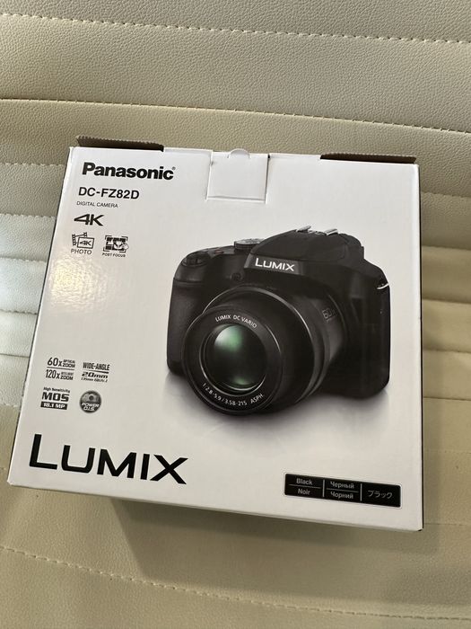 Aparat foto Bridge Panasonic LUMIX FZ82D 18 MP, Video 4K