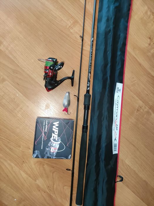 Спиннинг WPE CAYMAN  длина 2,4м  тест 15-40 г