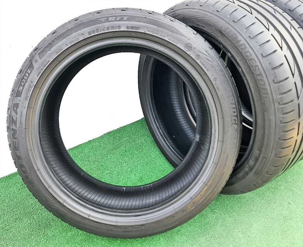 4бр. 225/45/19 BRIDGESTONE Potenza RFT- летни
