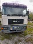 MAN 26.403 De vănzare Autobasculant cu macara tip Palfinger 3,5 To