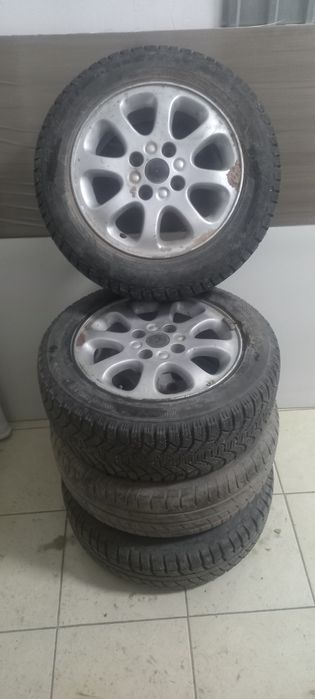 Продам титановые диски с зимней резиной