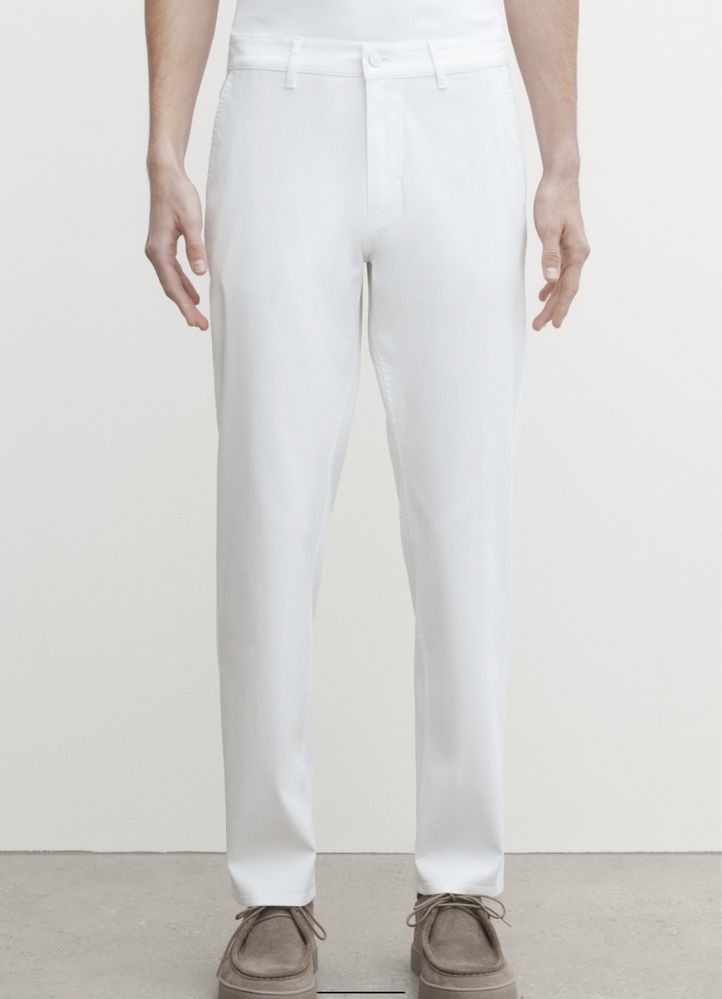 Pantaloni tip denim Massimo Dutti