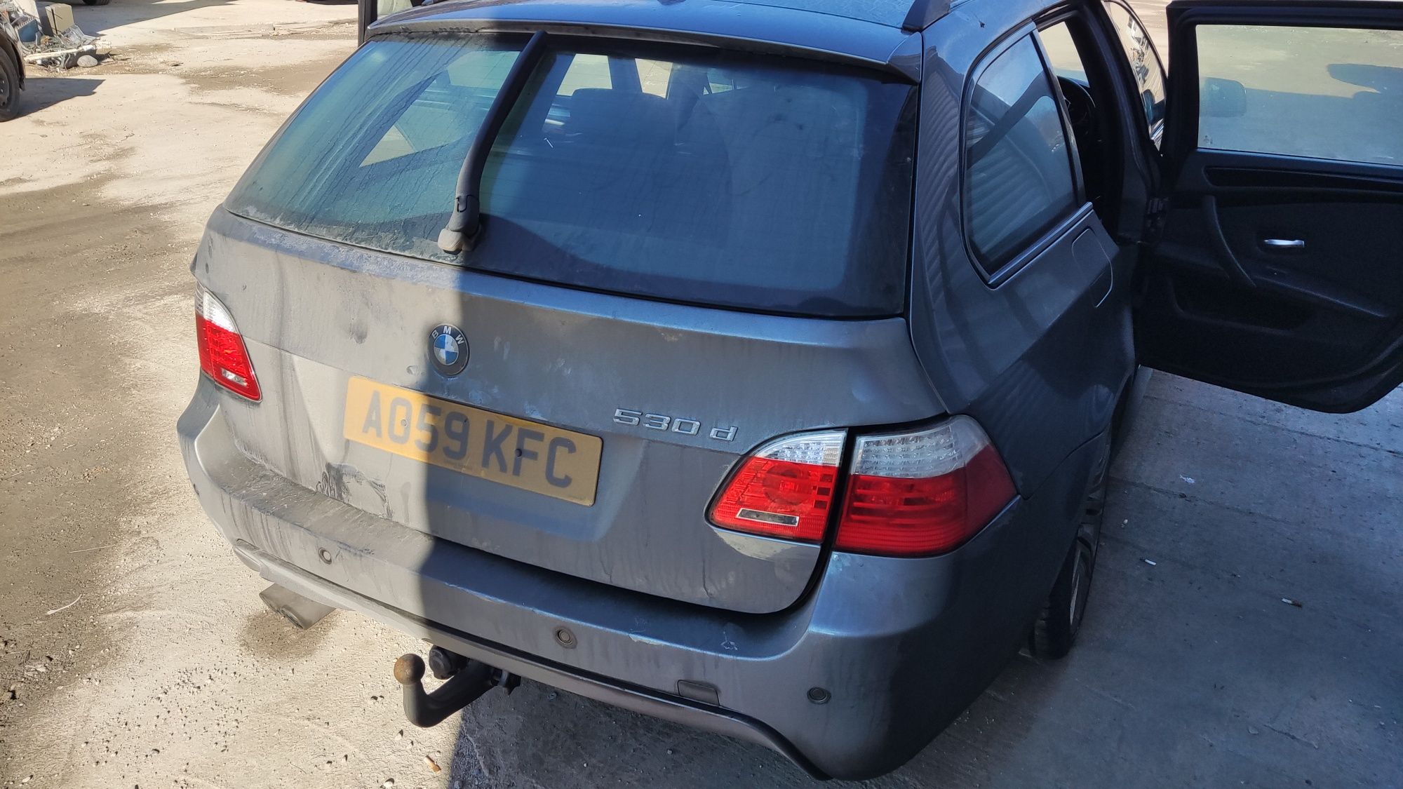 BMW E61 LCI 3.0D 2008г. На части