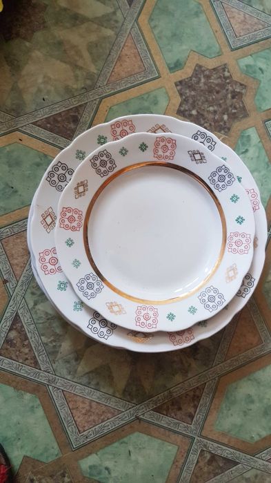 Тарелки от сервиза из 80х годов. 4 шт.