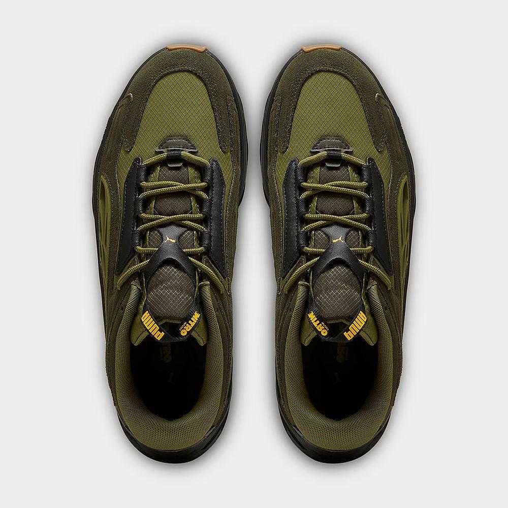 Puma EXOTEK NITRO Shoes Olive Green/Dark Olive