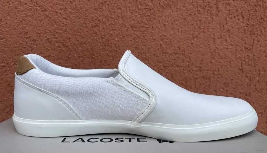 Lacoste originali noi piele pantofi sport tenisi  29cm.