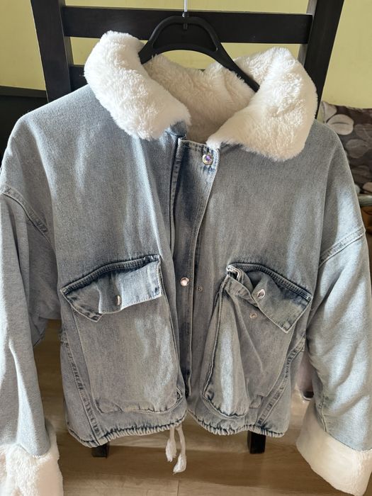 Дънково яке с пух