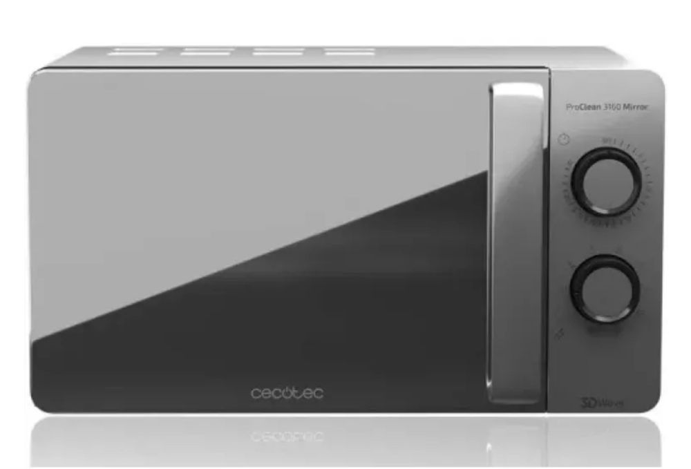 Микровълнова фурна с грил Cecotec ProClean 3160 Mirror 20L