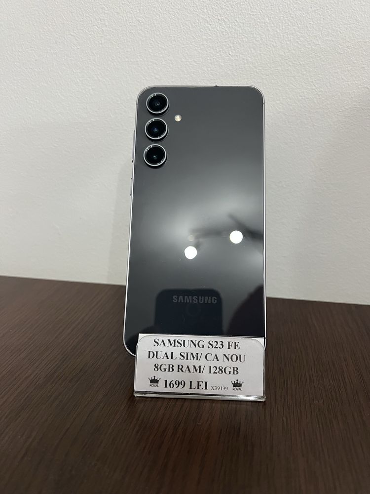 Amanet Royal CB: Samsung S23 Fe duoa ca nou 8gb ram 128gb