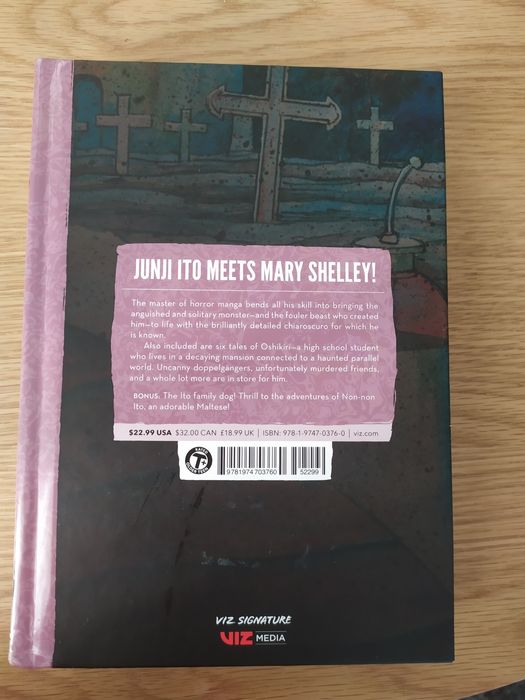 Frankenstein/ Junji ito manga