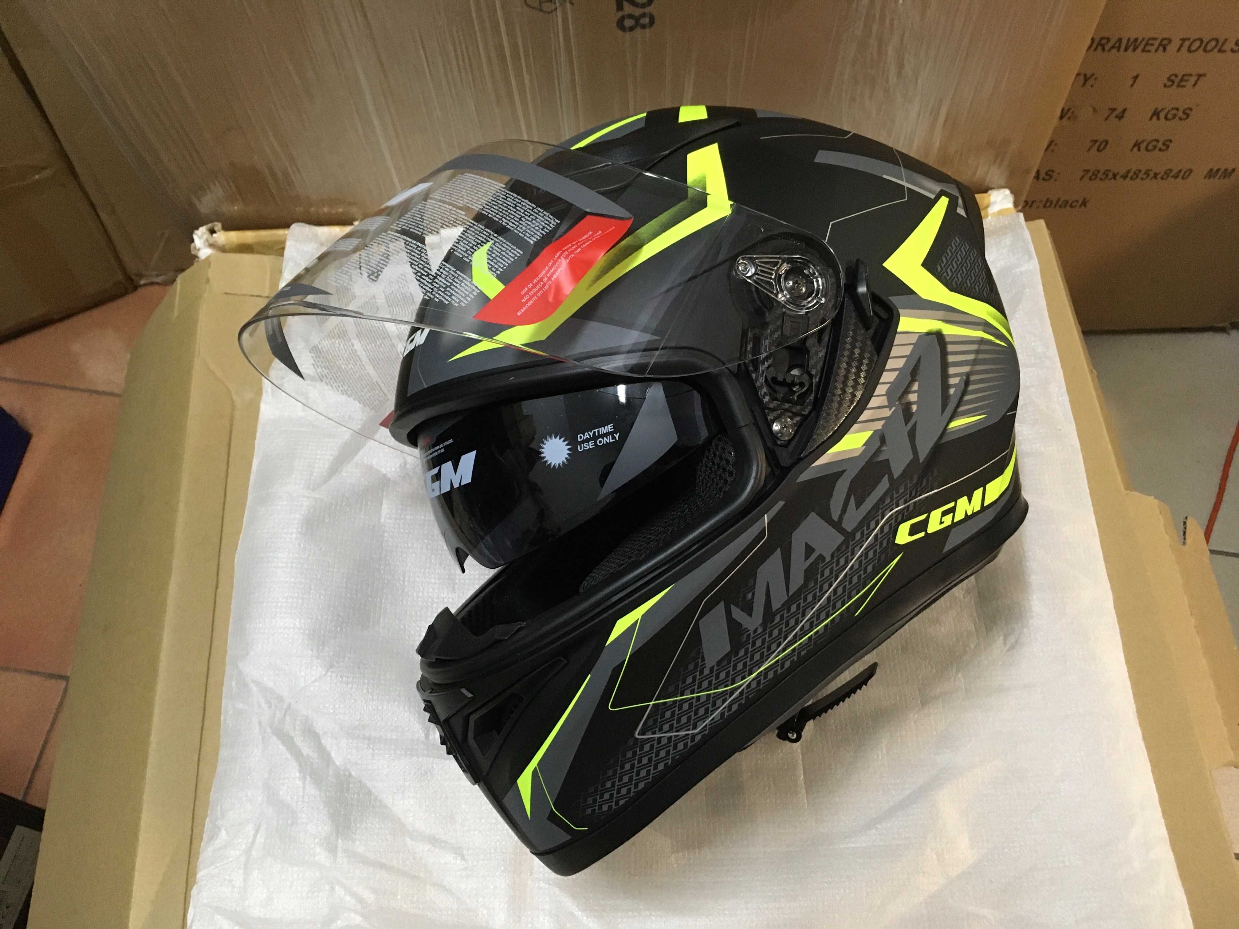 Casca moto CGM Mach2 / Size S  ... Made in Italy !