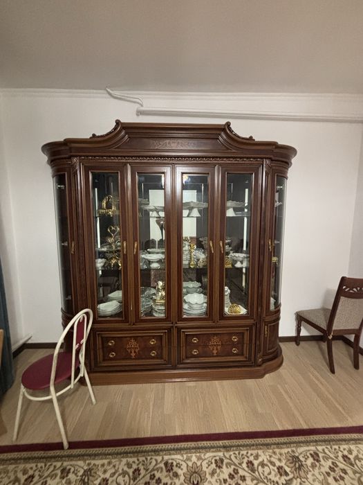 Сервант, стол, шкаф зал, шкаф, стуля, стол на зал