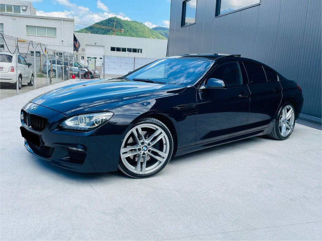 BMW 640 d xDrive 313CP M paket Distronic Trapă Side Lane Headup