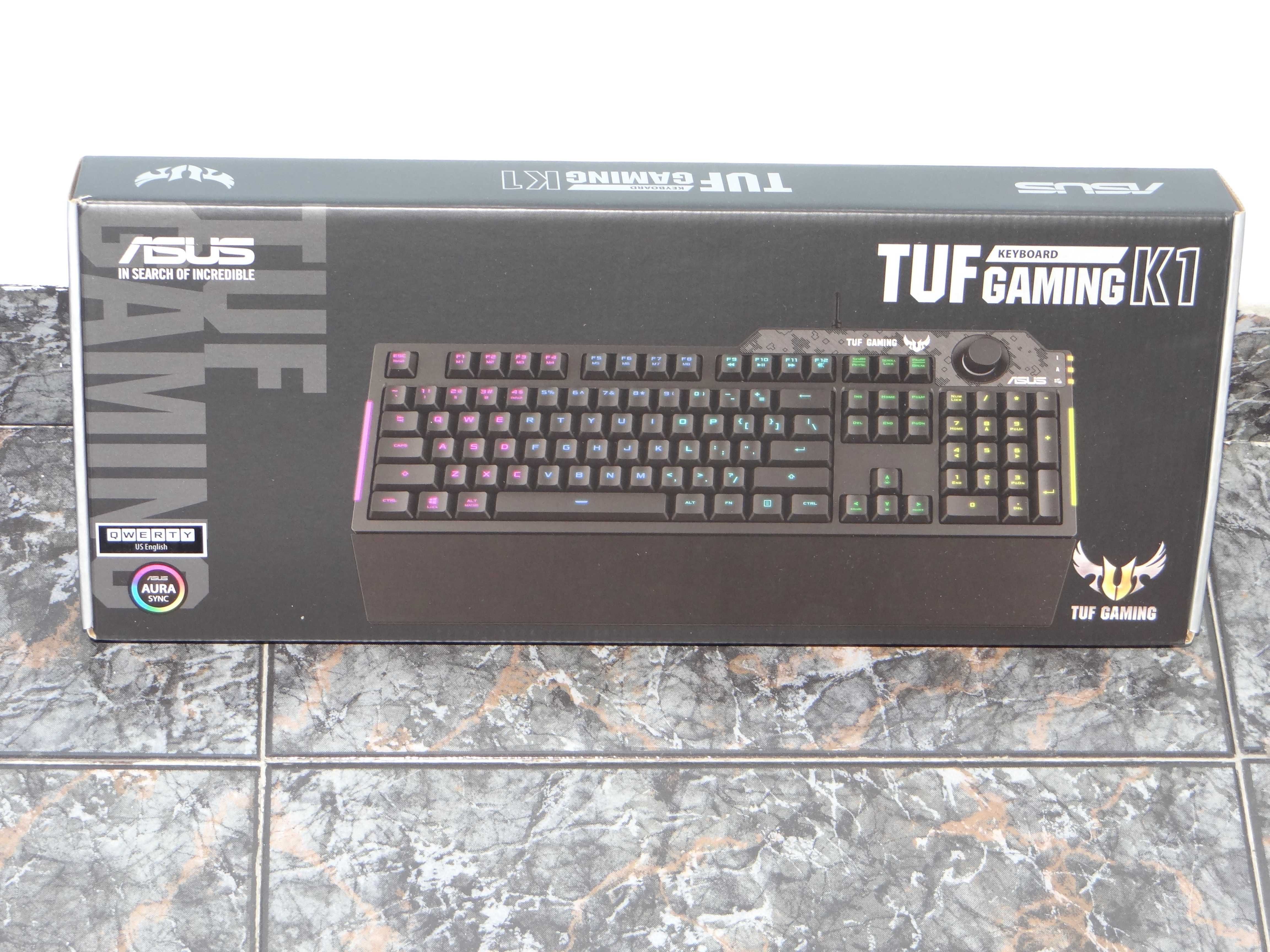 Клавиатура ASUS TUF Gaming K1 RGB Aura Sync