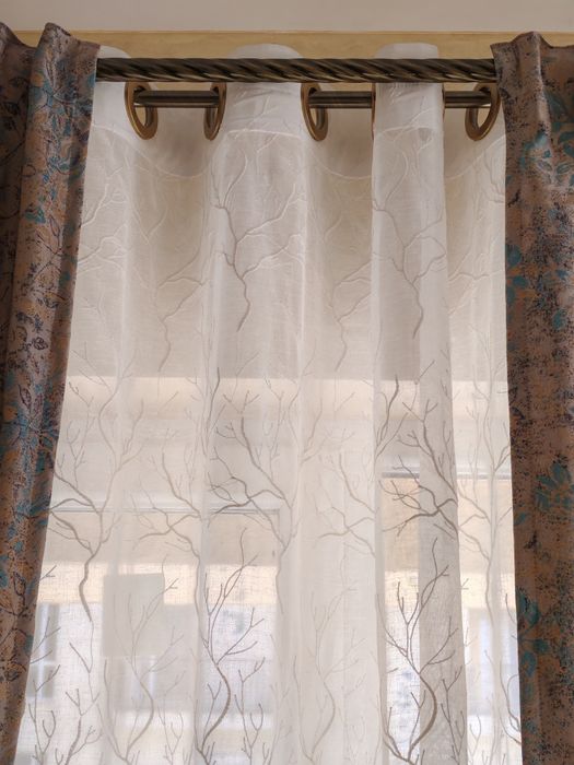Set complet: perdea+draperie