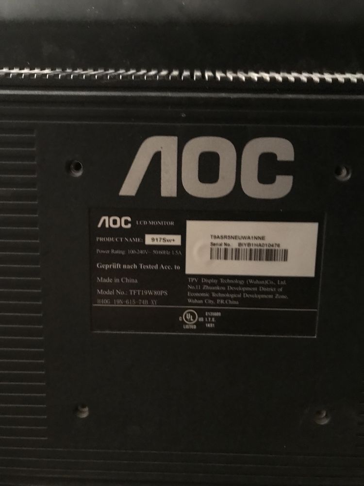 monitor va printerlar
