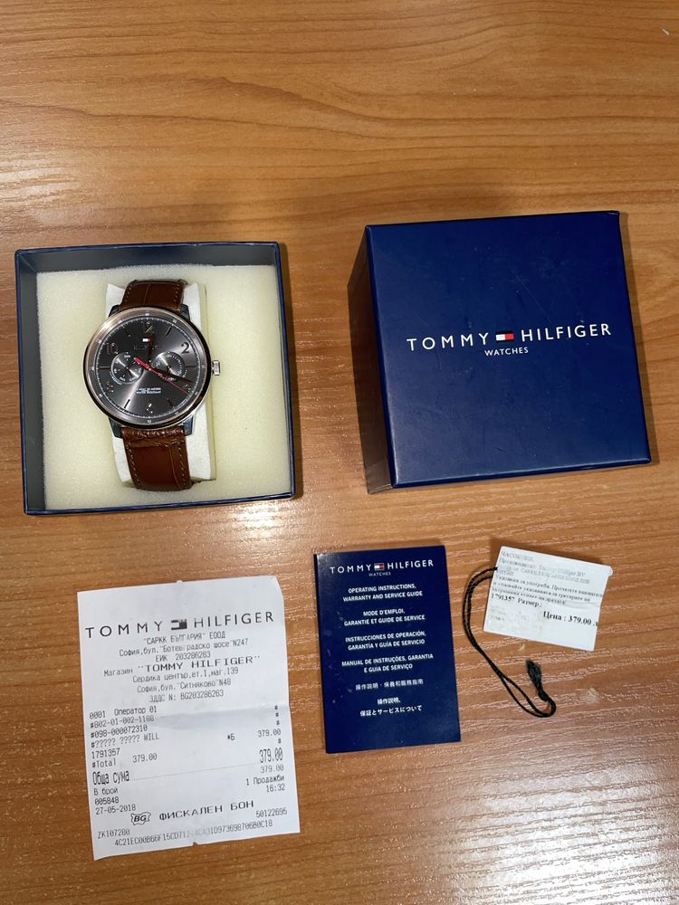 Оригинален часовник Tommy Hilfiger