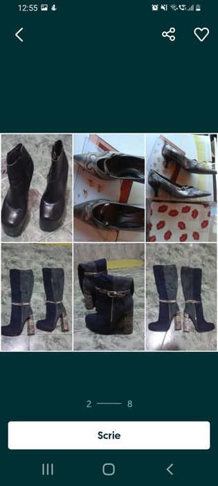 Incaltaminte dama marimea 37, piele naturala