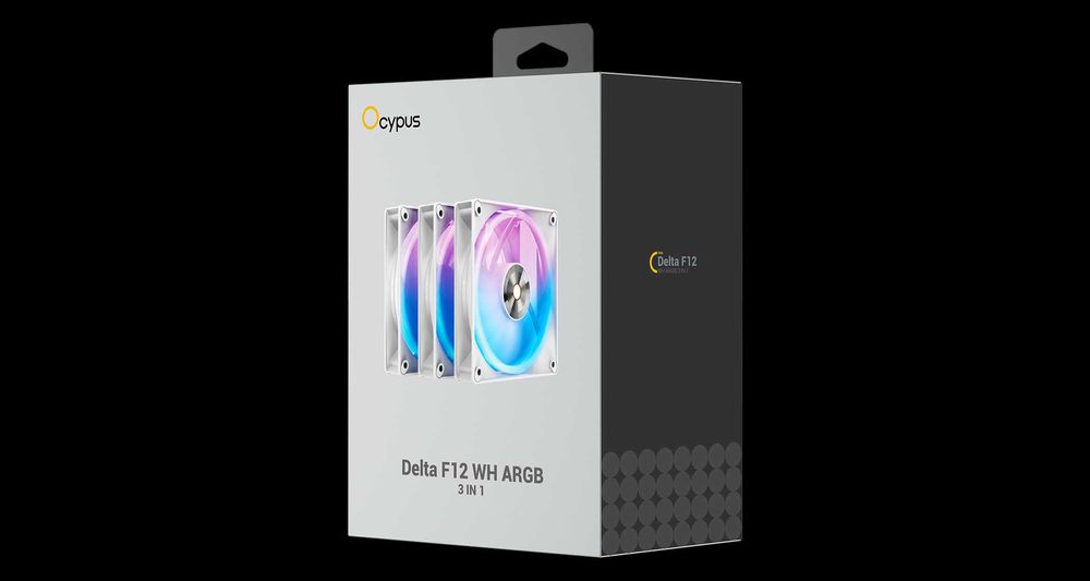 Ocypus Delta F12 ARGB 3IN1