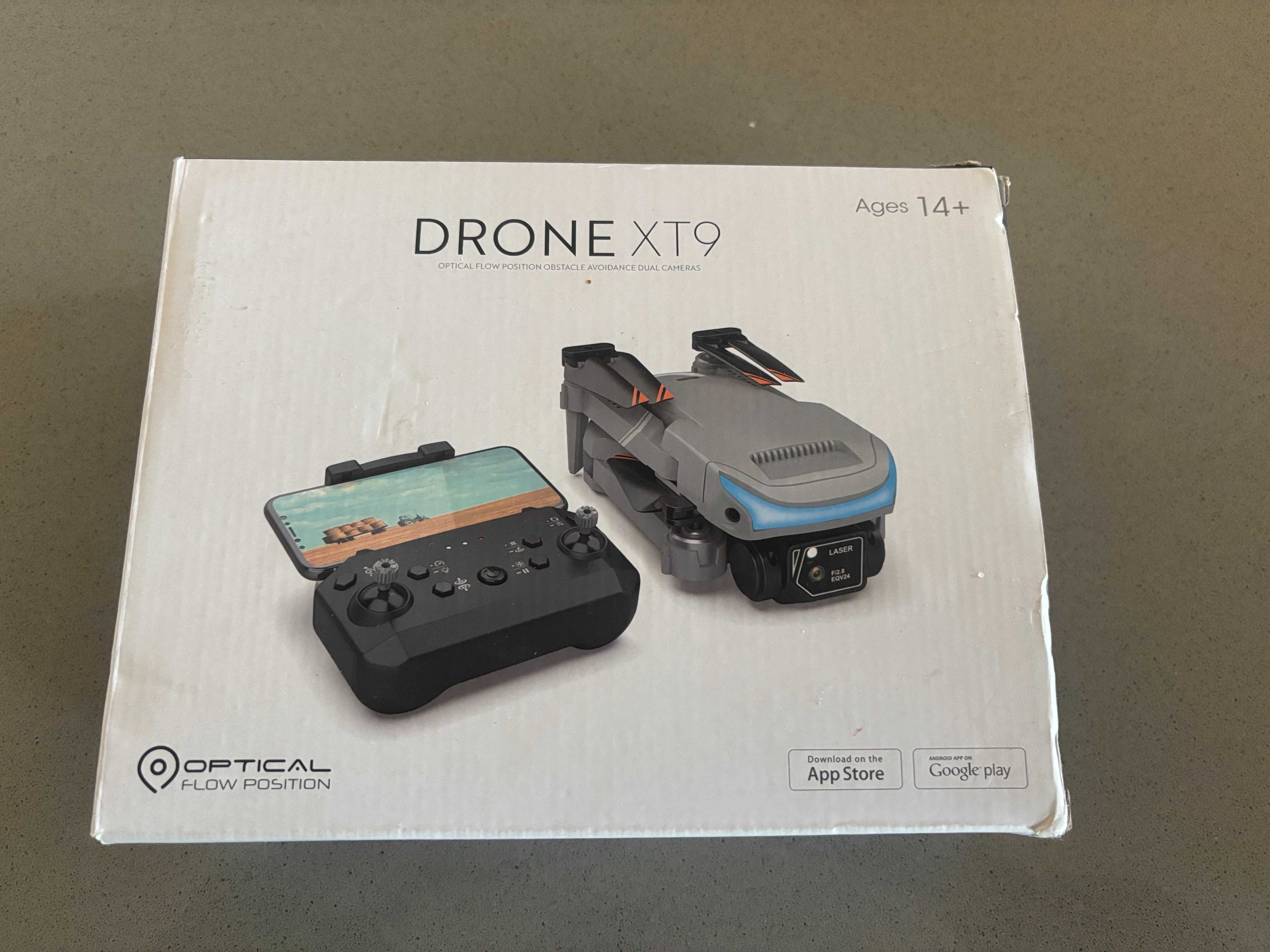 Дрон XT9 с Optical Flow Position (сив)