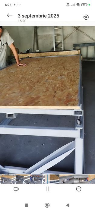 Masă vibrantă dublă