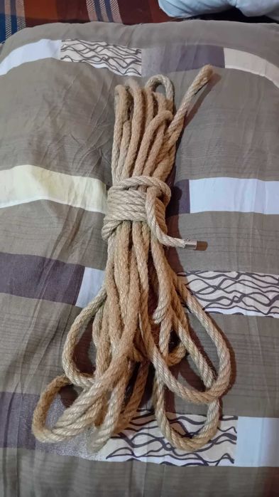 Конопено въже за връзване 10 метра