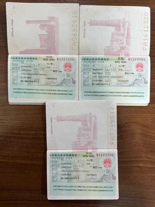 Xitoy va Hong Kong uchun Viza olib beramiz