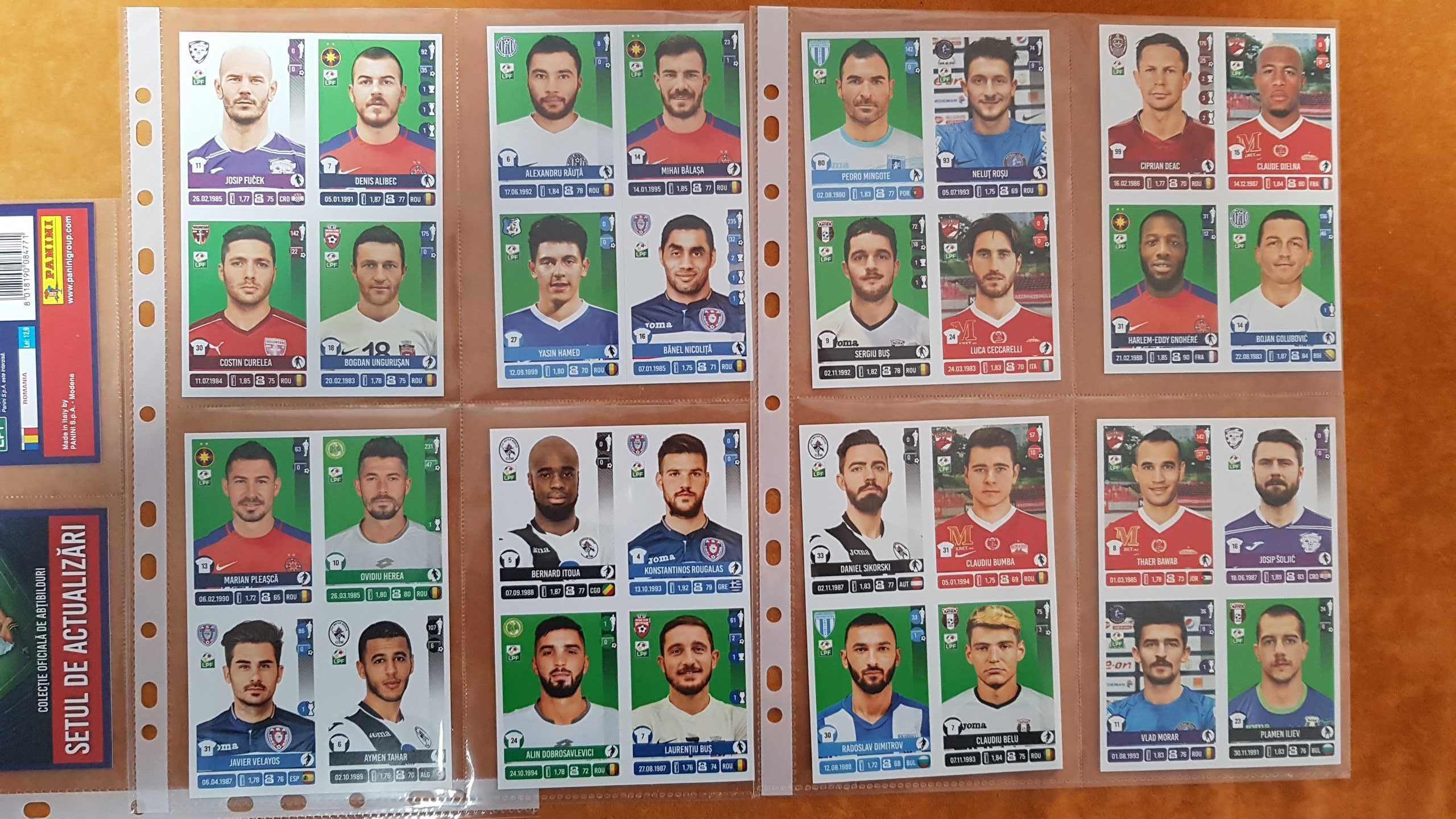 Update Panini Liga I 2016-2017