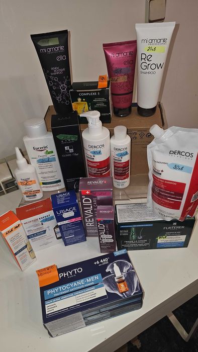 Шампоани Mi amante,Vichy Revаli,Ducray продукти за коса против косопад